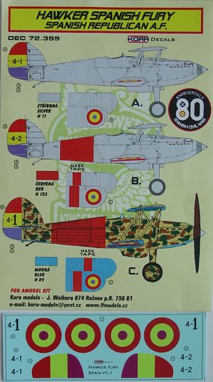 Hawker Spanish Fury (Republican AF)